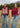 Aztec Corduroy Reversible Vest (Burgundy)