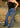 Steel Trail Studded Mid Rise Bootcut Jeans